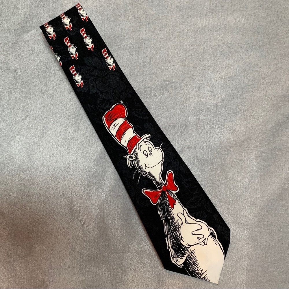 2/$20 🌞 SEIBU Cat In The Hat Neck Tie